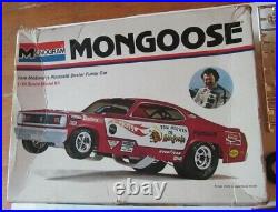 Monogram Mongoose Tom McEwen Plymouth Duster Funny Car # 6763 in Box'73 Issue