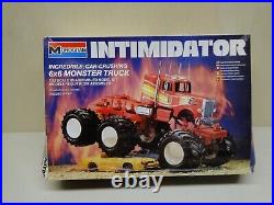 Monogram Monster Semi Truck 6x6 Plastic Model Kit Sealed Contents Bad Box