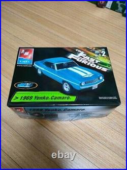 Movie Fast AND Furious 2 1969 Chevrolet CAMARO YENKO Model Kit Scale 125 New