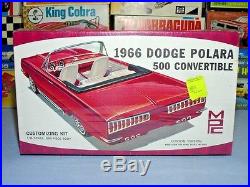 Mpc 1966 Dodge Polara 500 Convertible #8-149 1/25 66 Amt Factory Sealed Kit