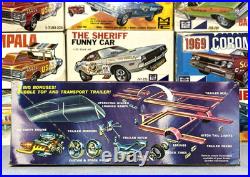 Mpc 1968 Chevy Ss427 Impala Convertible #468-200 Amt 1/25 Nos Mint Model Kit S/i