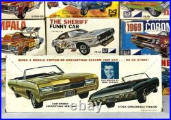 Mpc 1968 Chevy Ss427 Impala Convertible #468-200 Amt 1/25 Nos Mint Model Kit S/i