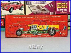 Mpc 1968 Pontiac Gto Bobcat Funny Car#708-200 Amt 1/25 Rare Complete Model Kit