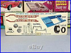 Mpc 1968 Pontiac Gto Bobcat Funny Car#708-200 Amt 1/25 Rare Complete Model Kit