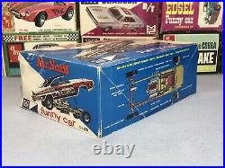 Mpc 1969 Dodge Charger Mr. Norm Funny Car #714-200 1/25 Amt Complete Model Kit