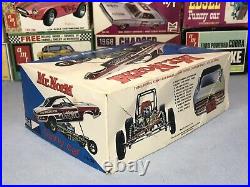 Mpc 1969 Dodge Charger Mr. Norm Funny Car #714-200 1/25 Amt Complete Model Kit