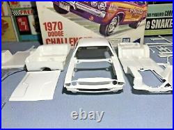 Mpc 1970 Dodge Challenger R/t Kit #1470-200 Amt 1/25 Vintage Complete Model Kit