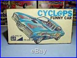 Mpc 1970 Mercury Cyclone Boss 429 Cyclops Funny Car #739-225 1/25 Amt Model Kit