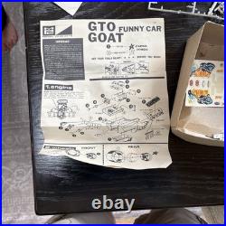 Mpc 1970 Pontiac Gto Goat Funny Car Kit#737 Amt 1/25