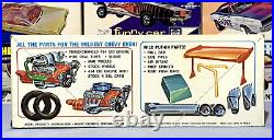 Mpc 1971 Chevrolet Impala Kit#1-7103-225 Amt 1/25 Nos Rare Molded In White Model
