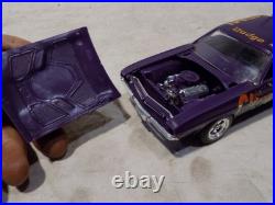 Mpc 1971 Dodge Chalenger Wild Built Model Car Hemi Daytona Superbird 70 Amt R/t