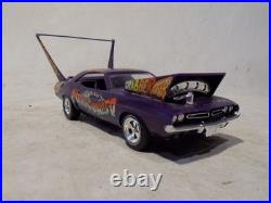 Mpc 1971 Dodge Chalenger Wild Built Model Car Hemi Daytona Superbird 70 Amt R/t