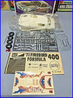 Mpc 1971 Pontiac Firebird Formula 400 Kit 1-7115-200 Amt 1/25 Complete S/i Kit