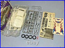 Mpc 1971 Pontiac Firebird Formula 400 Kit 1-7115-200 Amt 1/25 Complete S/i Kit