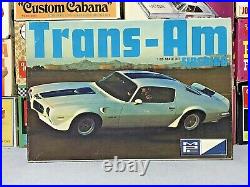 Mpc 1971 Pontiac Firebird Trans-am Kit #1-0451-225 Amt 1/25 Complete Model Kit