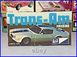 Mpc 1971 Pontiac Firebird Trans-am Kit #1-0451-225 Amt 1/25 Complete Model Kit