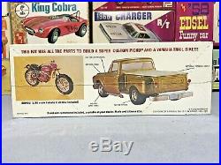 Mpc 1972 Chevrolet Step Side Pickup Kit#1-0411 Amt 1/25 Vintage F/s Model Kit