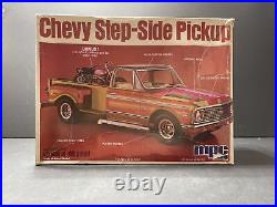 Mpc 1972 Chevrolet Step Side Pickup Kit#1-0411 Amt 1/25 Vintage G. 31