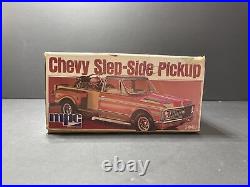 Mpc 1972 Chevrolet Step Side Pickup Kit#1-0411 Amt 1/25 Vintage G. 31