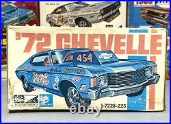 Mpc 1972 Heavy Chevy Chevelle Annual Kit#1-7228-225 Amt Complete S/i Model Kit Mpc 1972 Heavy Chevy Chevelle Annual Kit#1-7228-225 Amt Complete S/i Model Kit