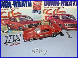 Mpc 1972 Plymouth Barracuda Dunn & Reath F/c #1-0754-250 Amt 1/25 Builder Kit