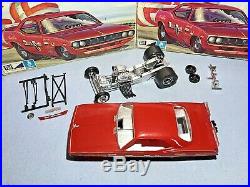 Mpc 1972 Plymouth Barracuda Dunn & Reath F/c #1-0754-250 Amt 1/25 Builder Kit