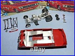 Mpc 1972 Plymouth Barracuda Dunn & Reath F/c #1-0754-250 Amt 1/25 Builder Kit