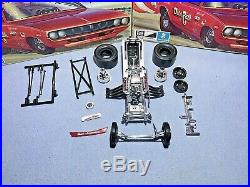 Mpc 1972 Plymouth Barracuda Dunn & Reath F/c #1-0754-250 Amt 1/25 Builder Kit