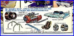 Mpc 1972 Pontiac Gto Screamin Eagle Pro Stocker #1-1753-225 Amt Mint Rare Read