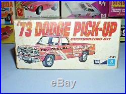 Mpc 1973 Dodge Pickup Vintage Kit#1-7309 1/25 Amt Original 73 Mint Sealed Inside