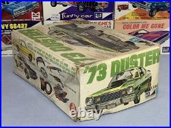 Mpc 1973 Plymouth Duster Annual Kit #1-7326-225 1/25 Amt Unbuilt Nos Model Kit