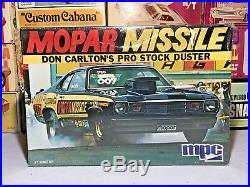 Mpc 1974 Plymouth Duster Mopar Missle Pro-stock #1-1759 1/25 Amt F/sealed Kit