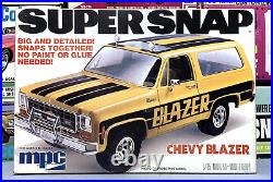 Mpc 1977 Chevy Blazer Super Snap Kit#1-3304 1/25 Amt Revell Nos Mint Complete