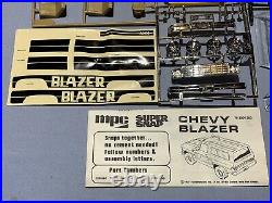 Mpc 1977 Chevy Blazer Super Snap Kit#1-3304 1/25 Amt Revell Nos Mint Complete