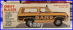 Mpc 1977 Chevy Blazer Super Snap Kit#1-3304 1/25 Amt Revell Nos Mint Complete