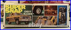 Mpc 1977 Chevy Blazer Super Snap Kit#1-3304 1/25 Amt Revell Nos Mint Complete