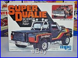 Mpc 1978 Chevy Super Dualie 6-wheeled Pickup Truck #1-0424 Amt Sealed Inside