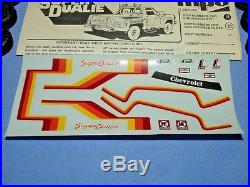 Mpc 1978 Chevy Super Dualie 6-wheeled Pickup Truck #1-0424 Amt Sealed Inside