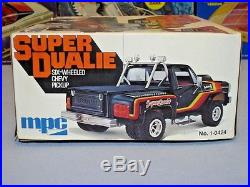 Mpc 1978 Chevy Super Dualie 6-wheeled Pickup Truck #1-0424 Amt Sealed Inside