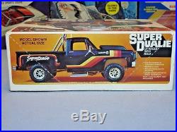 Mpc 1978 Chevy Super Dualie 6-wheeled Pickup Truck #1-0424 Amt Sealed Inside