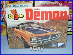 Mpc Annual 1971 Dodge Demon #1-0450-225 Amt 71 Very Rare Vintage S/i Model Kit