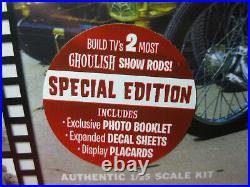 Munsters Koach + Drag-u-la Special Edition Tin Box AMT Model Kit George Barris