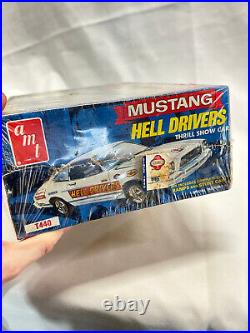 Mustang Hell Drivers Show Car Vintage Model Kit By AMT 1/25th Scale