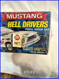 Mustang Hell Drivers Show Car Vintage Model Kit By AMT 1/25th Scale