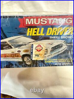 Mustang Hell Drivers Show Car Vintage Model Kit By AMT 1/25th Scale
