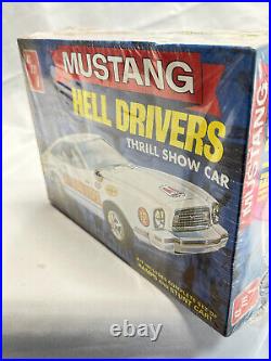 Mustang Hell Drivers Show Car Vintage Model Kit By AMT 1/25th Scale