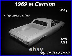 NEW 1969 el Camino pkg. #4 (Holy Grail) 1/25 AMT by Reliable Resin