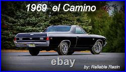 NEW 1969 el Camino pkg. #4 (Holy Grail) 1/25 AMT by Reliable Resin