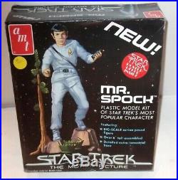 NEW Vintage ORIGINAL 1979 (NOT REISSUE) Mr. Spock AMT Model Kit SEALED BAGGIE