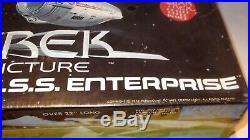 NEW Vintage ORIGINAL 1979 (NOT REISSUE) U. S. S. ENTERPRISE Model Kit Matchbox MIB